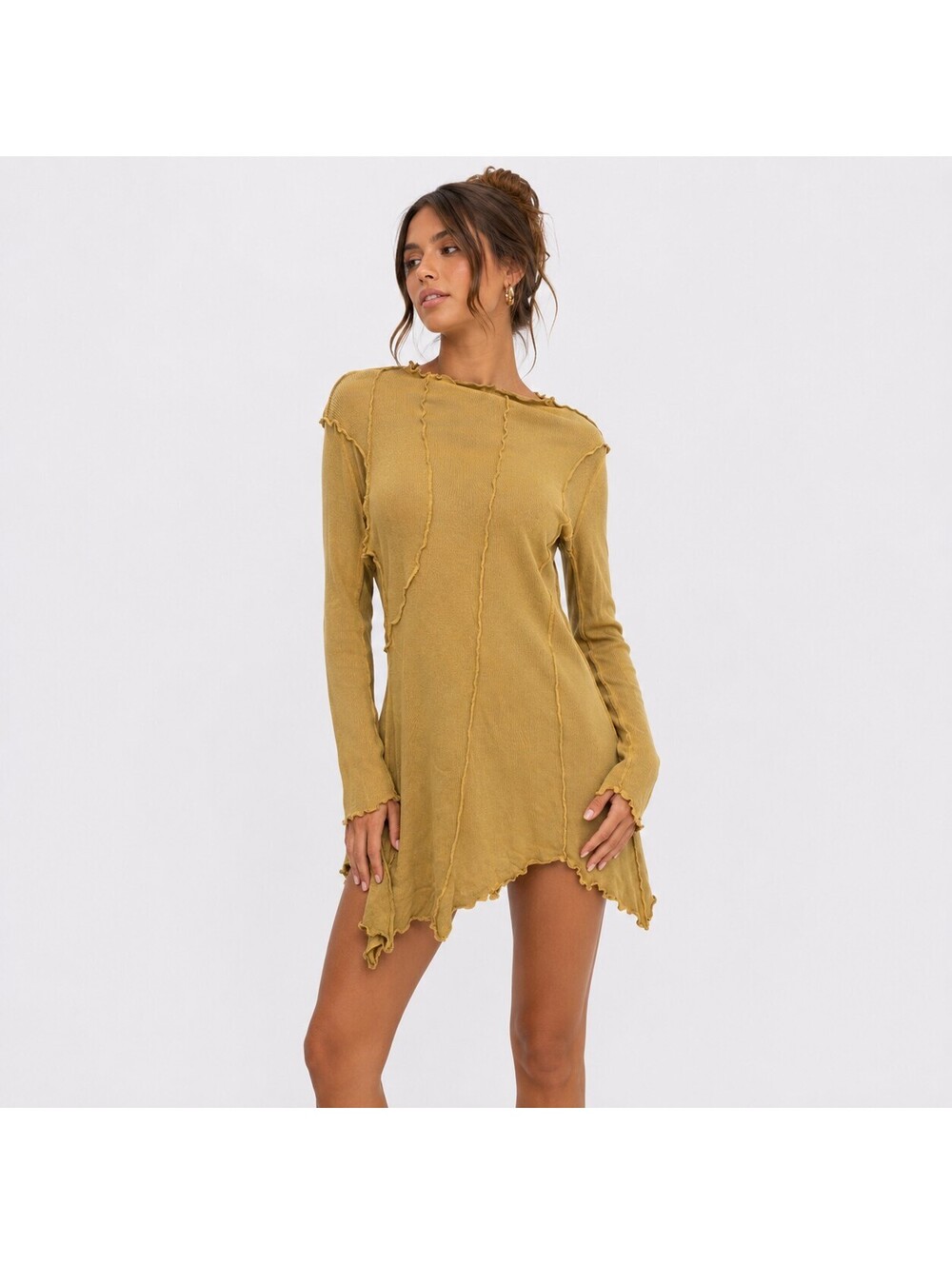 Free People Care Full Swing Tunic Top Large